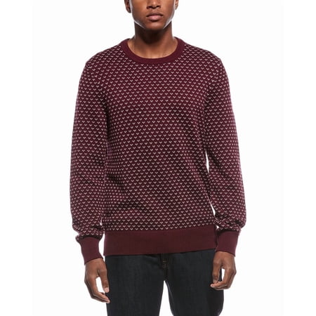 Brooks Brothers mens Winter Dot Crewneck Sweater, s, Red
