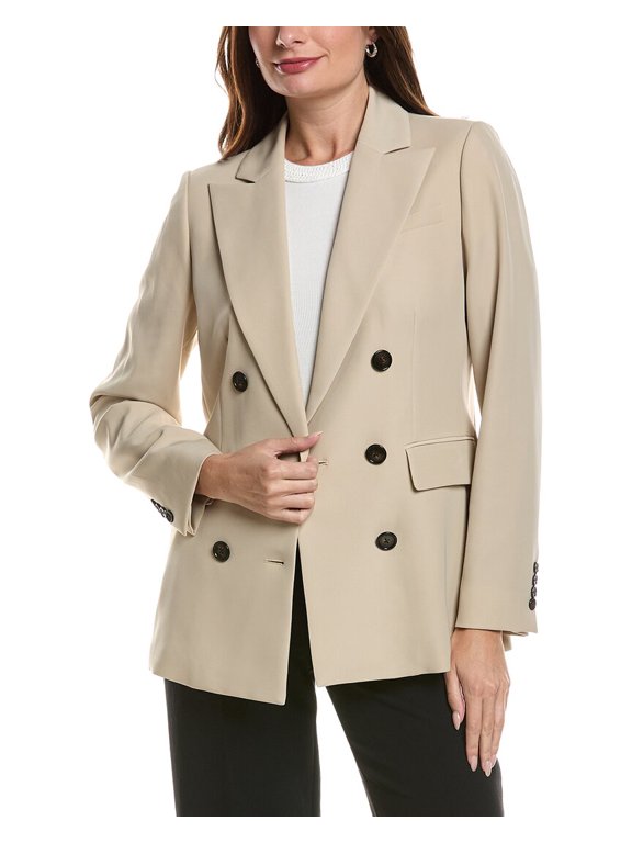 womens Crop Jacket, 10, Brown