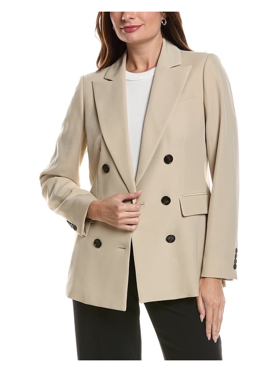 womens Crop Jacket, 8, Brown