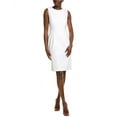 thumbnail image 1 of Brooks Brothers womens  Sleeveless Sheath Dress, 6, White, 1 of 3