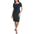 thumbnail image 1 of Brooks Brothers womens  Square Neck Dress, 14, Blue, 1 of 3