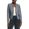 thumbnail image 1 of Brooks Brothers womens  Textured Blazer, 14, Blue, 1 of 3