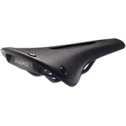 Brooks C15 Carved All Weather Saddle - Black 140mm Width
