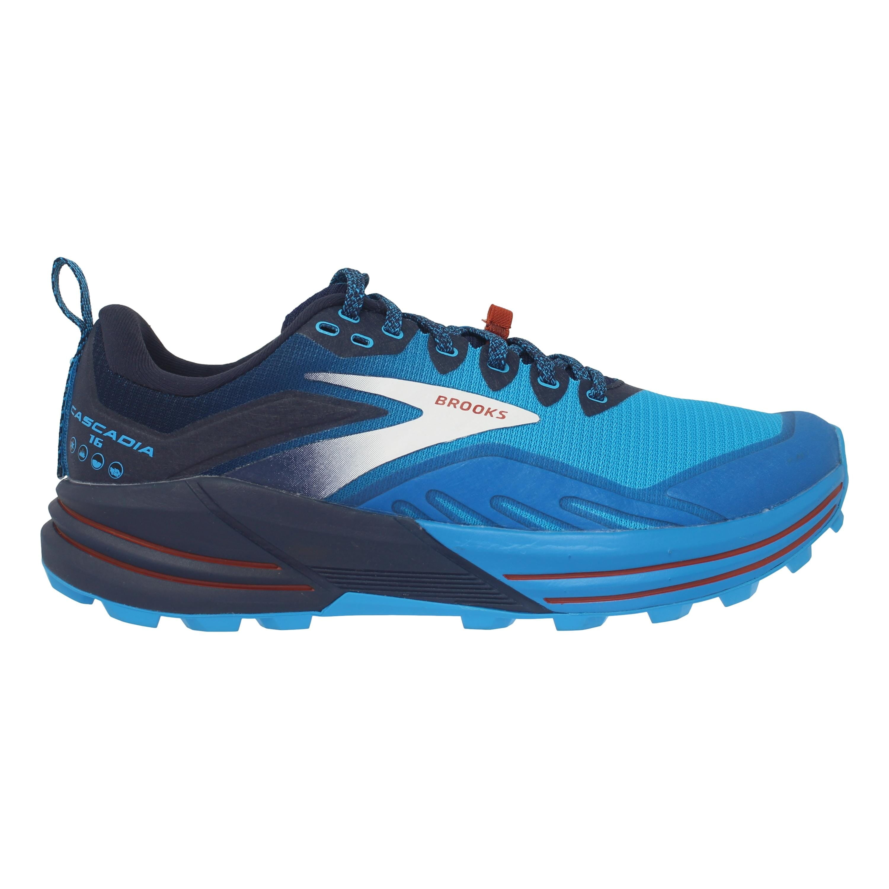 Brooks Cascadia 16 Peacoat/Atomic Blue/Rooibos 1103761D490 Men's Size ...