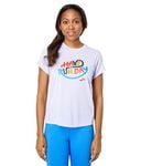 Brooks Distance Graphic Long Sleeve Shirt - Heather Navy, Women's Size XS (0-2)