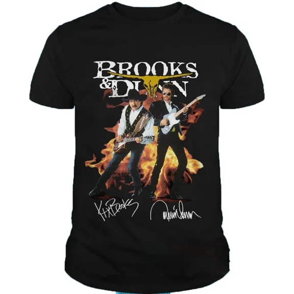 Brooks & Dunn Album Unisex Cotton T-shirt Size S-5XL 3A363