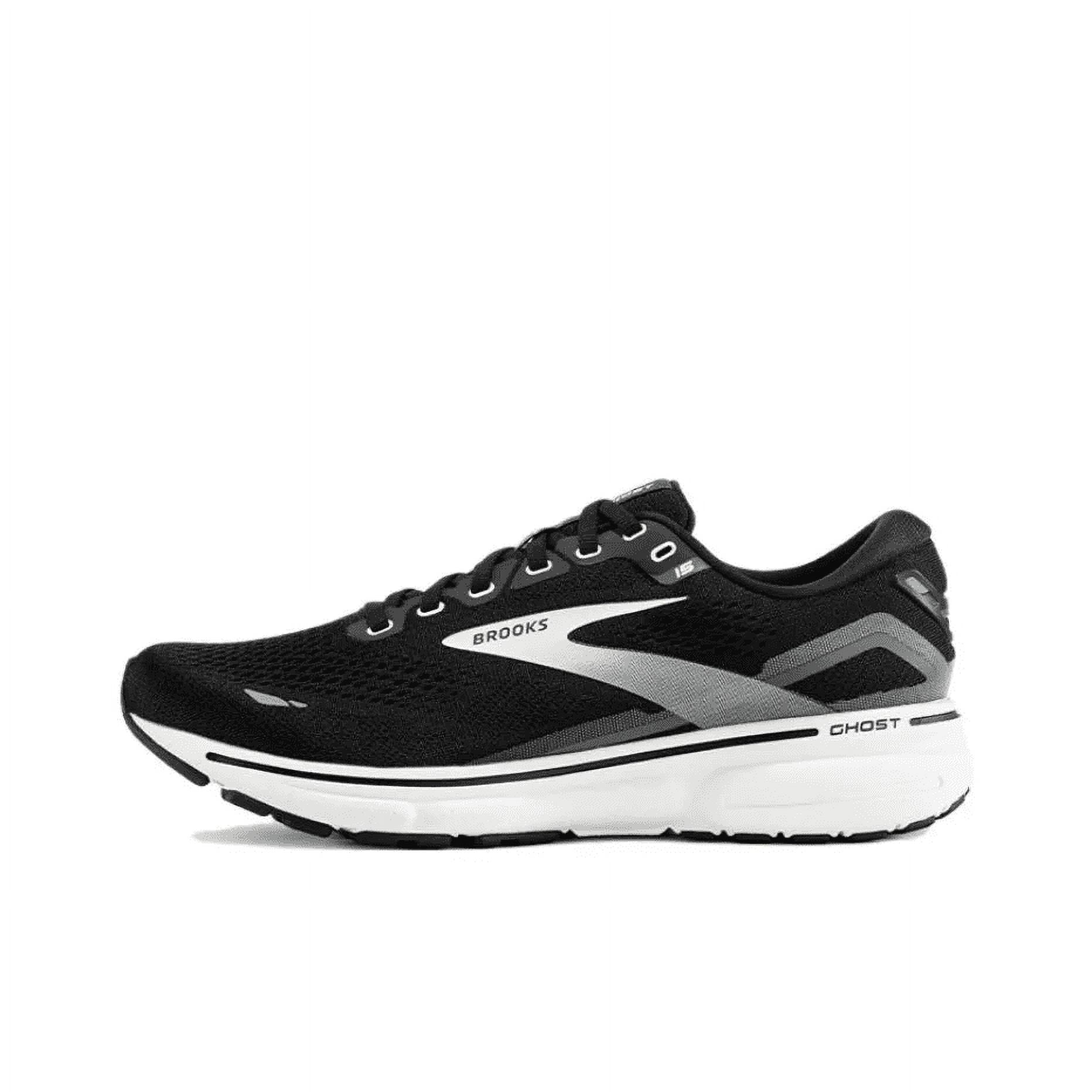 Brooks Ghost 15 Sports Comfort fabric non slip wear Low top running shoes Men s black silver 120380 012 Walmart