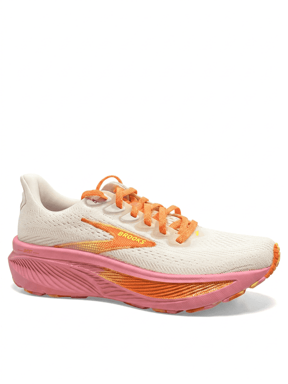Ghost 17 Women's Neutral Running Shoes, Cushioned Road Running Sneakers Coconut Candy Limeade Size 6.5