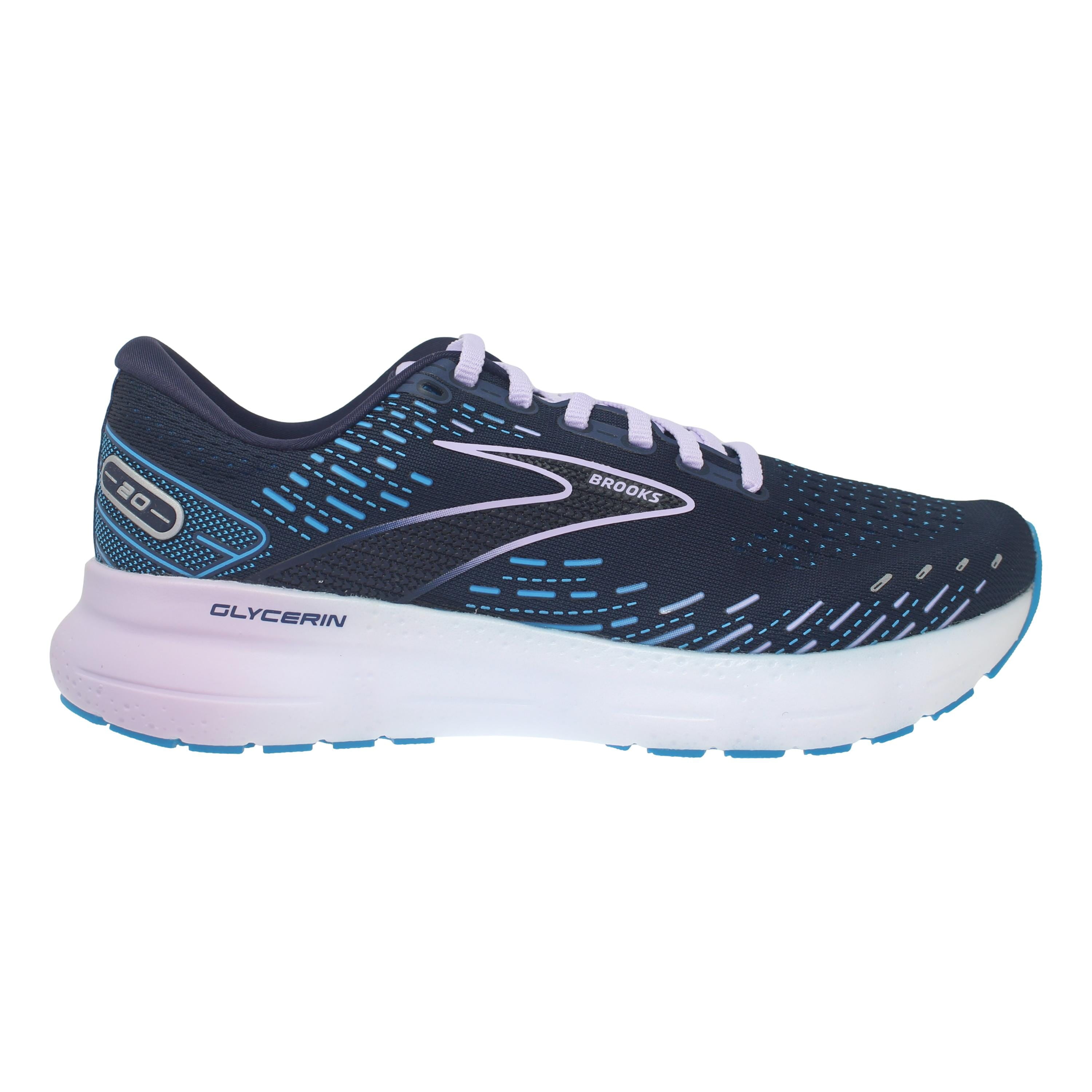 Brooks Glycerin 20 Women s Running Shoe Black Blue Size 9 Medium in Nepal at NPR 48562 Rating 4