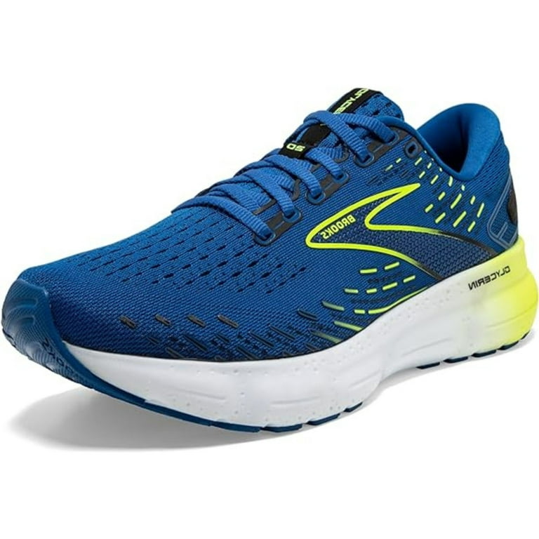 Brooks Glycerin 20 Neutral Running Shoe Men s Shoes Blue Night life White Size 12.5 Walmart