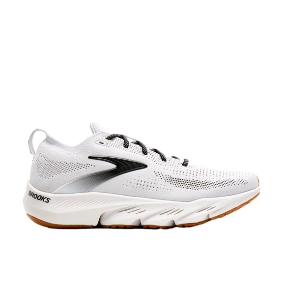 Brooks Glycerin Flex White / Black / Gum 110478-1D-187 Men's Size 12