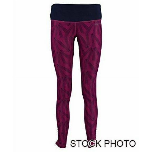 Brooks Greenlight Tight Women's Running Bottoms, Currant Little Sunshine/Navy, XL