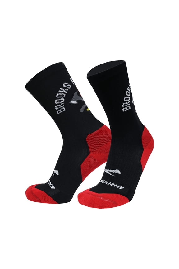 High Cushion Ghost Crew Unisex Running Socks - Medium