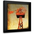 thumbnail image 1 of Brooks, Kari 15x18 Black Modern Framed Museum Art Print Titled - Chips Windmill I, 1 of 5