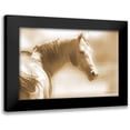 thumbnail image 1 of Brooks, Kari 24x17 Black Modern Framed Museum Art Print Titled - Rose I Sepia, 1 of 5