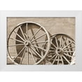 thumbnail image 1 of Brooks, Kari 32x23 White Modern Wood Framed Museum Art Print Titled - Like a Wagon Wheel, 1 of 4