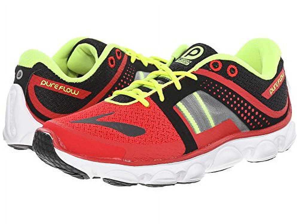 Brooks Kids PureFlow 4 Running Shoe 4.5 M US High Risk Red