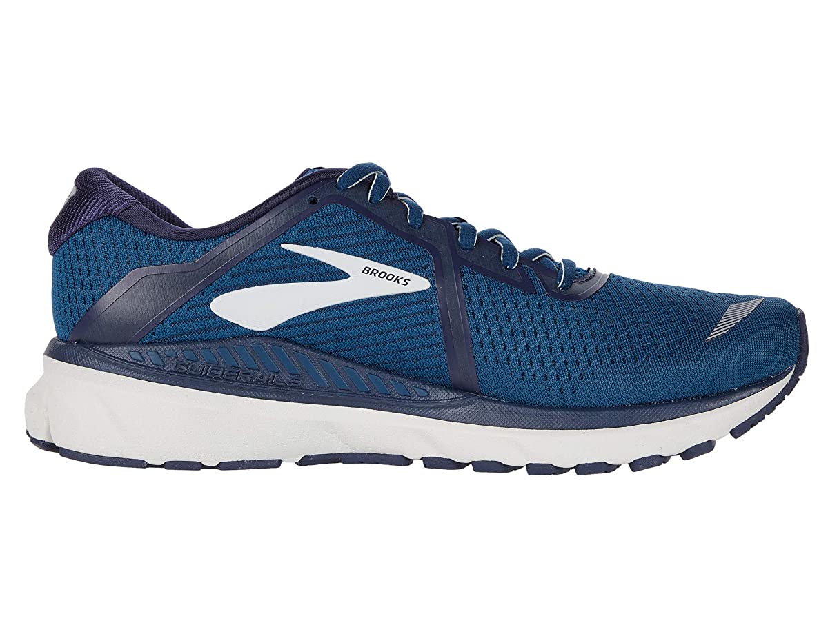 Brooks Men's Adrenaline GTS 20 Running Shoes, Poseidon/Peacoat/Grey, 8 D(M) US - image 1 of 5