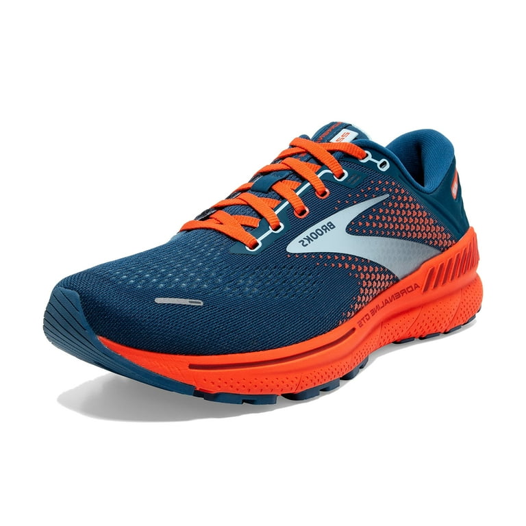 Brooks Men's Adrenaline GTS 22 Supportive Running Shoe Blue