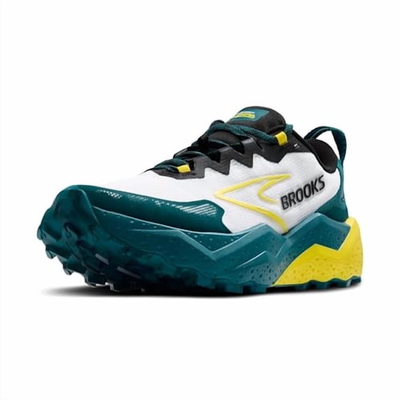 Brooks Men’s Caldera 8 Ultra Trail Running Shoe - Bit of Blue/Quince/Celestial - 11 Medium