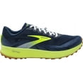 thumbnail image 1 of Brooks Men's Catamount Trail Running Shoes (Grey/Neon Green, 11, Medium/D), 1 of 6