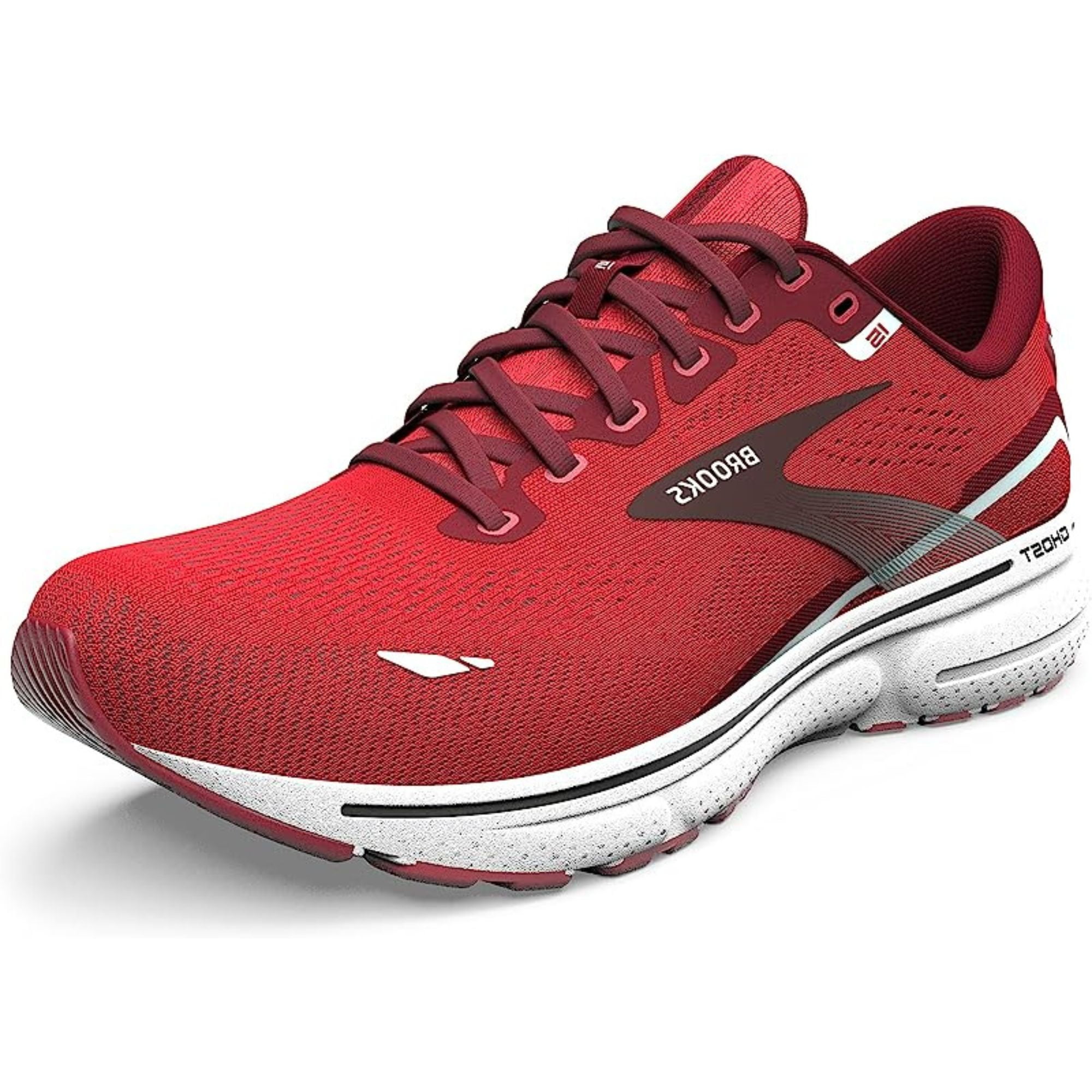 Brooks Men s Ghost 15 Trail Running Shoes Red Size 14 Walmart