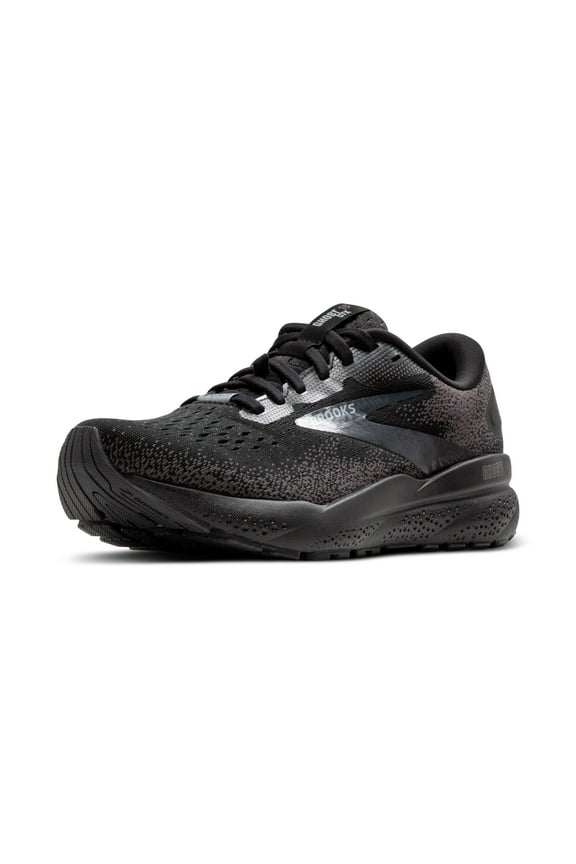 Women's Ghost 16 GTX Waterproof Neutral Running Shoe - Black/Black/Ebony - 8 Medium