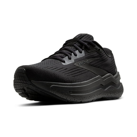 Brooks Mens Ghost Max 2 Neutral Running & Walking Shoe - Black/Black/Ebony - 12.5 Medium