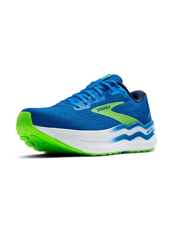 Mens Ghost Max 2 Neutral Running & Walking Shoe - Dutch Blue/Green Gecko/Peacoat - 8 Medium