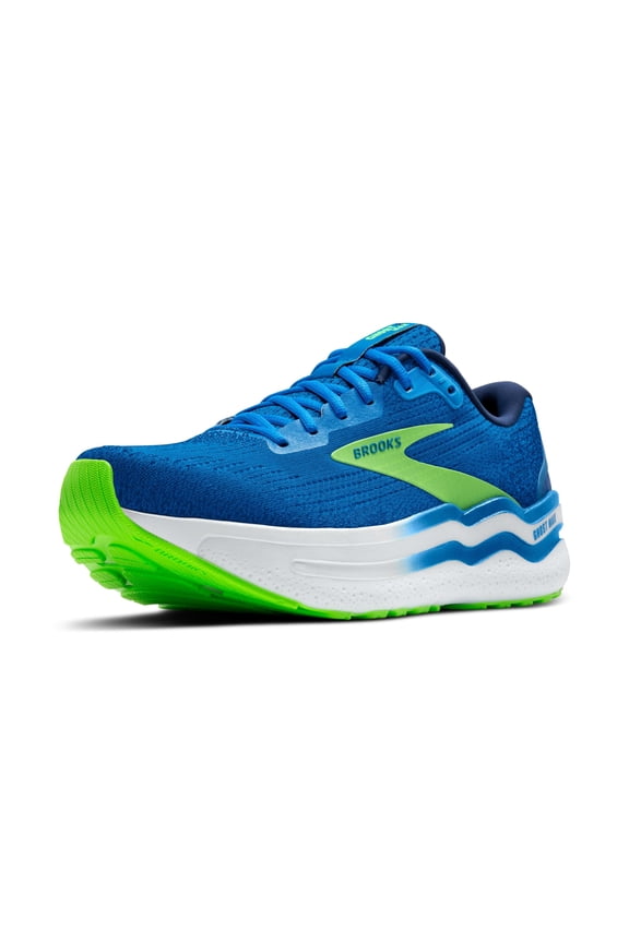 Mens Ghost Max 2 Neutral Running & Walking Shoe - Dutch Blue/Green Gecko/Peacoat - 8 Medium