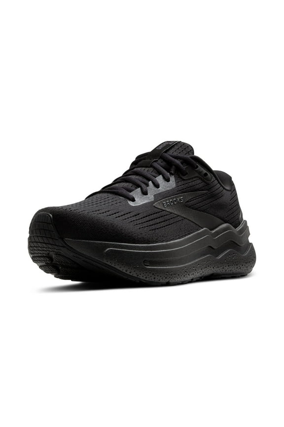 Men’s Ghost Max 2 Neutral Running & Walking Shoe - Black/Black/Ebony - 12 Medium