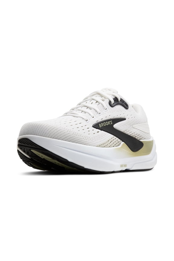 Mens Ghost Max 3 Neutral Running & Walking Shoe - Bright White/Tea/Black - 8 Medium