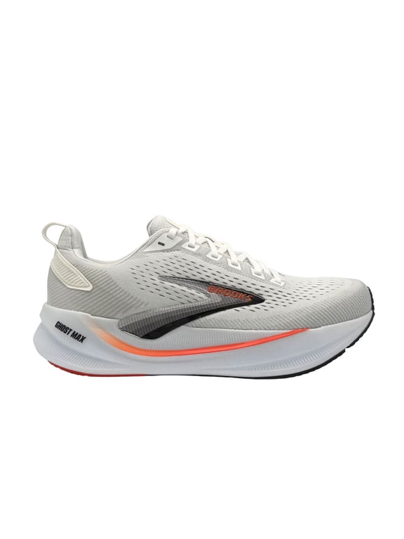 Men's Ghost Max 4, White/Red/Black, 12, Medium
