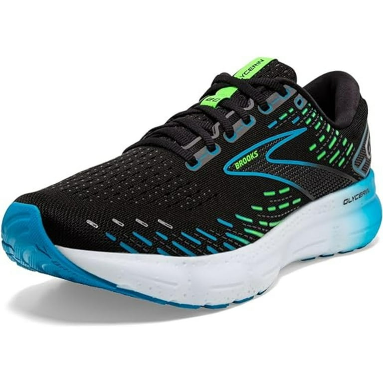 Brooks Men s Glycerin 20 Neutral Running Shoes Black Hawaiian Ocean Size 11 Walmart