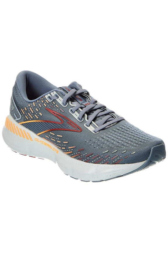 Men's Glycerin GTS 20 (Grey/Chili Oil/Orange,8,Medium (D))