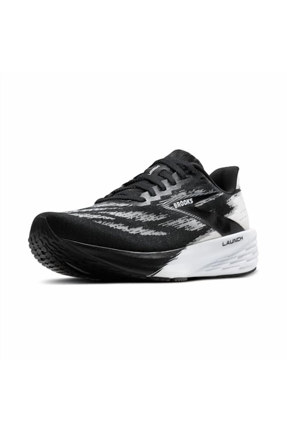 Mens Launch 11 Neutral Running Shoe - Black/White - 11 Medium