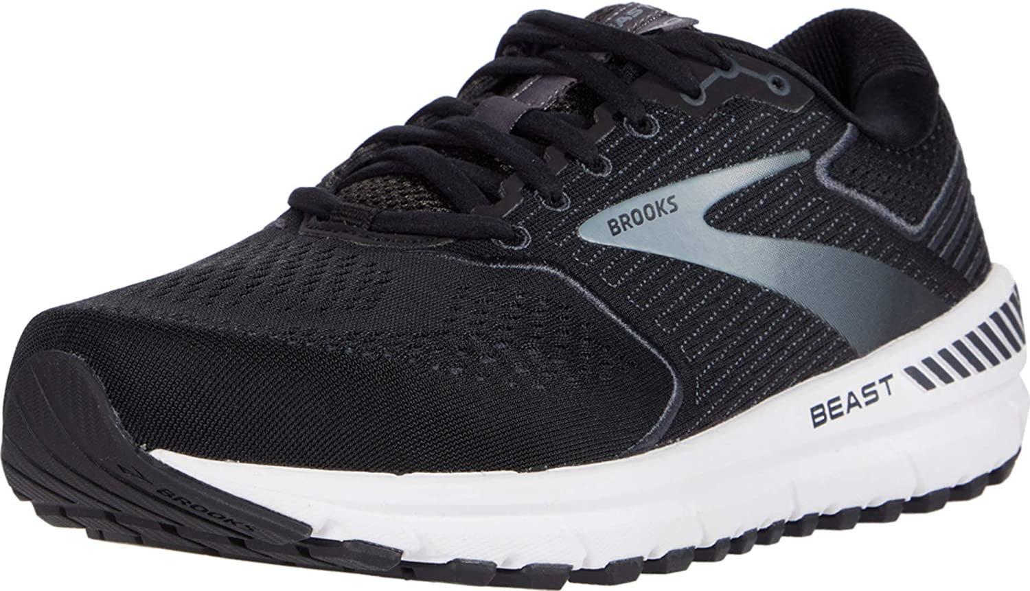Brooks Mens Beast 20 - Black/Grey - 10 X-Wide - Walmart.com
