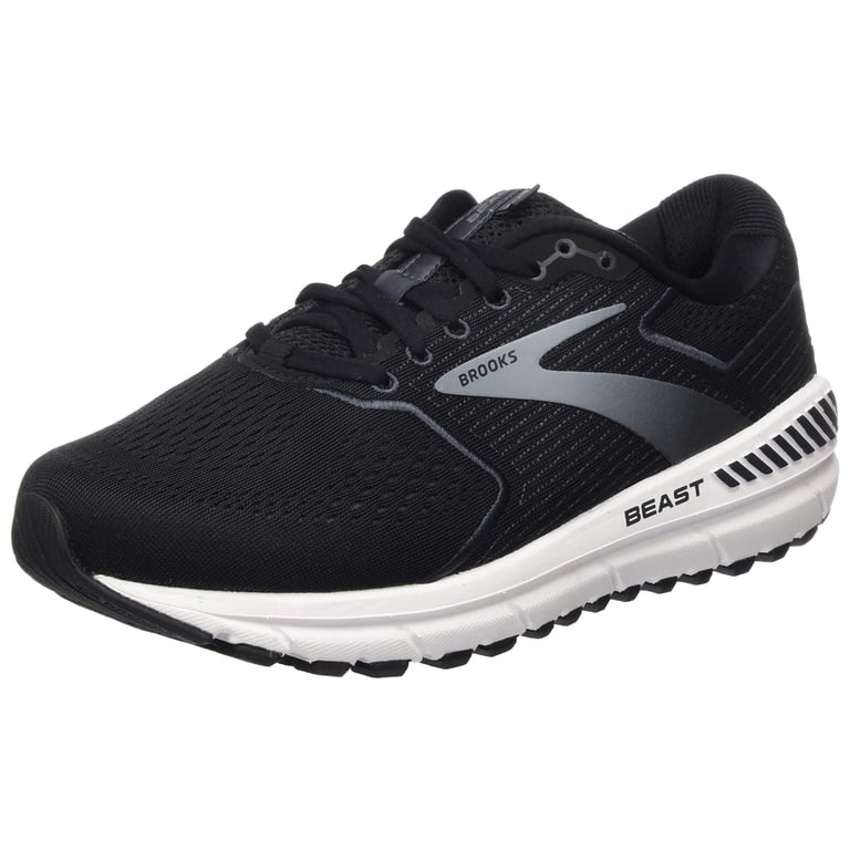 Brooks Beast 20 Black Grey Running Shoes - Men\'s Size 12 USED Brooks Beast 20 Comfort Running Shoes Sneakers Grey Mens  main image 2