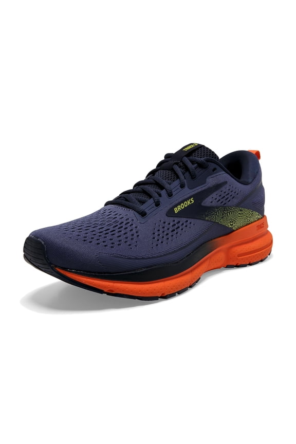 Men’s Trace 3 Neutral Running Shoe - Iris/Red Orange/Sulphur - 11.5 Medium
