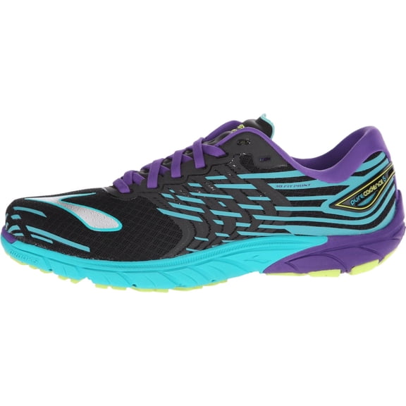 Brooks PureCadence 5 Black / Ceramic / Prismviolet 120215-1B-009 Women's Size 5.5