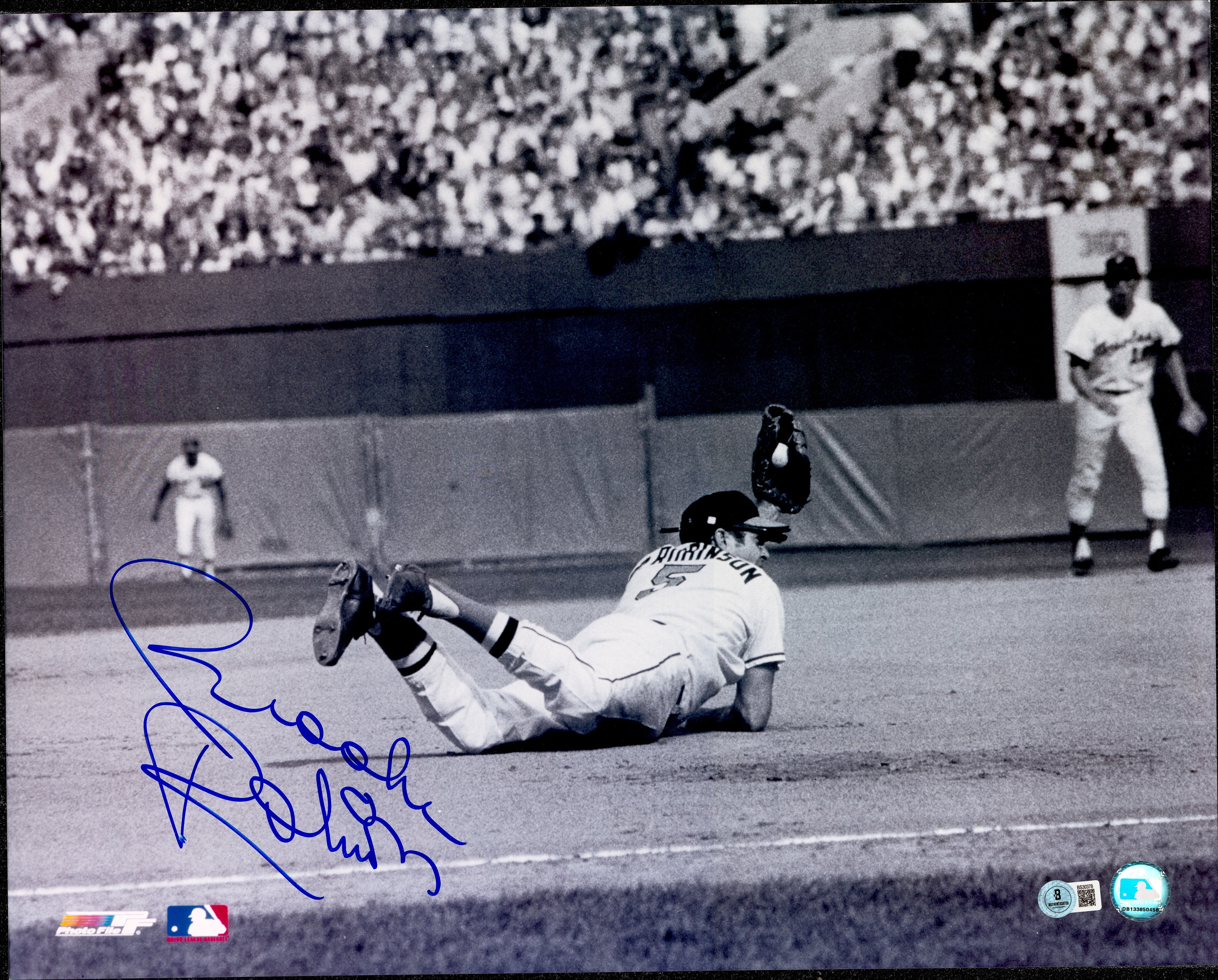 Balle De Baseball Autographiée Brooks Robinson HOF 83, Authentifiée Beckett BAS