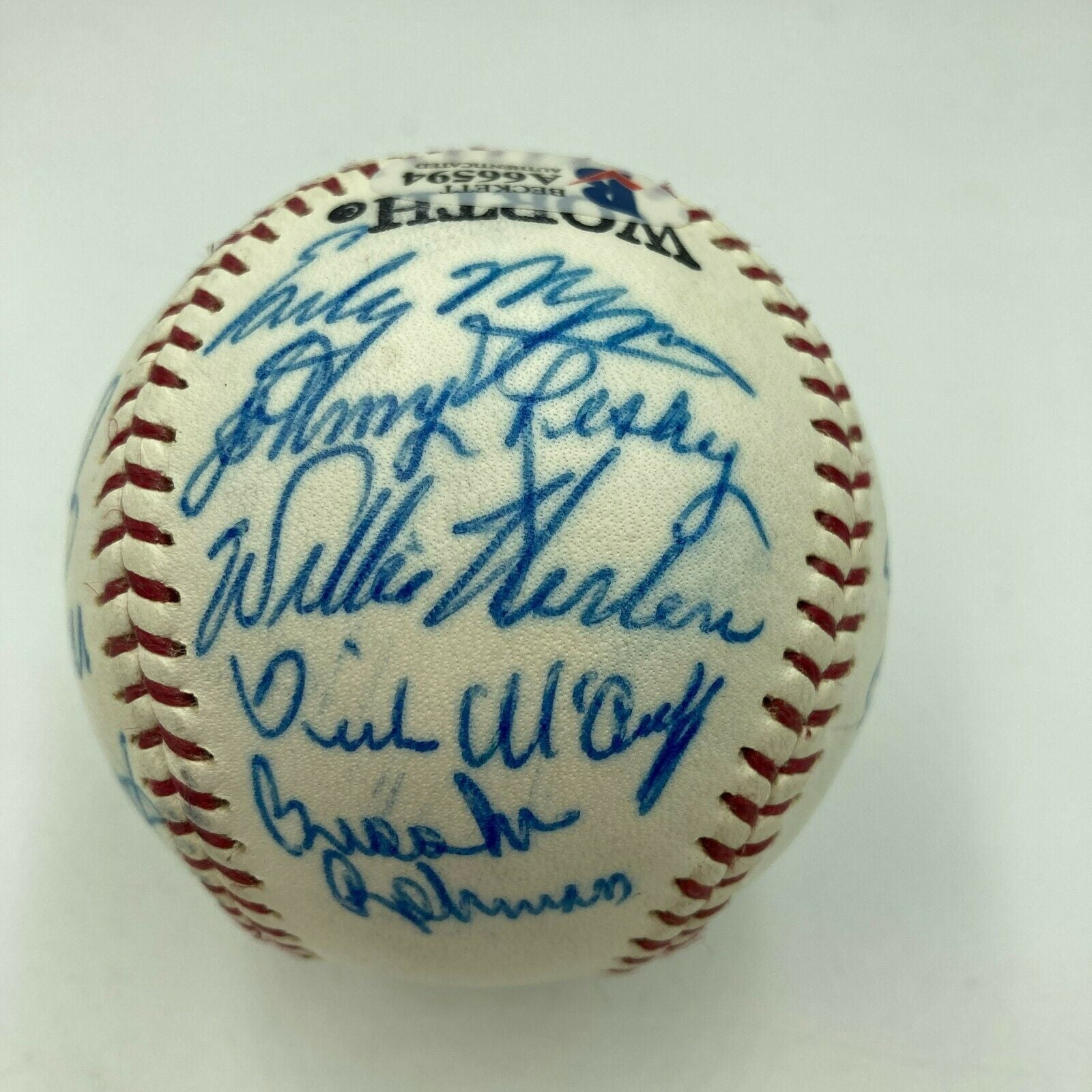 Brooks Robinson HOF Signed Cracker Jack Old Timers Game Baseball