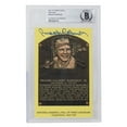 thumbnail image 1 of Brooks Robinson Signed Slabbed Orioles Hall of Fame Plaque Postcard BAS 114, 1 of 3