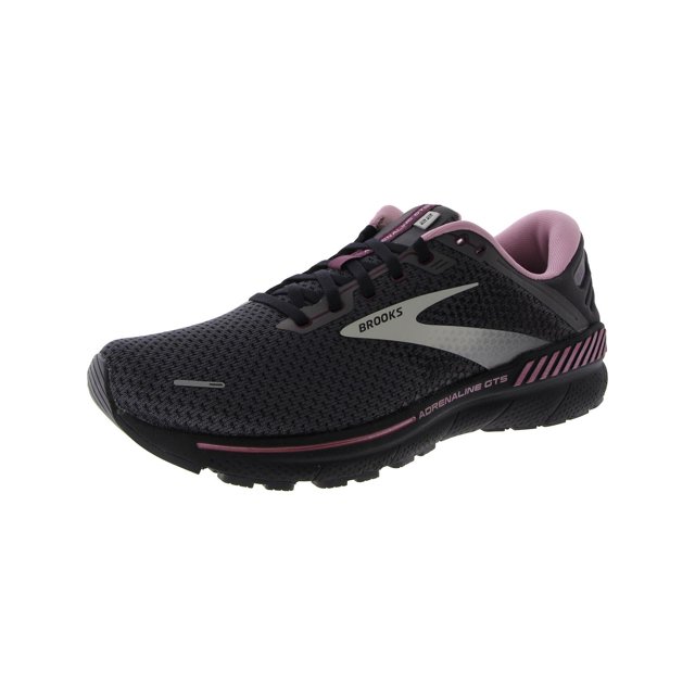 Brooks Women's Adrenaline GTS 22 (Pearl/Black/Metallic,12,Wide (D))