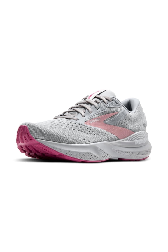 Womens Adrenaline GTS 24 Supportive Running Shoe - Alloy/White/Zephyr - 6 Wide