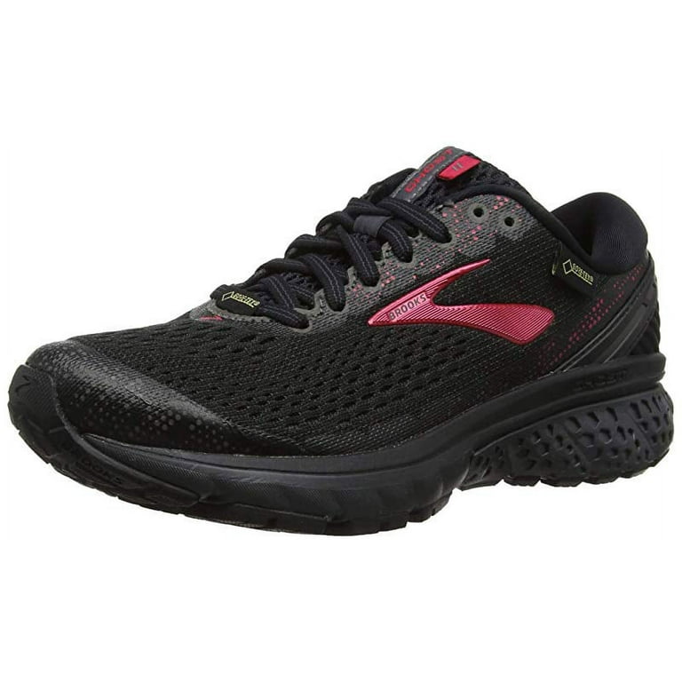 Brooks Women s Ghost 11 GTX Running Shoe Black Pink Ebony 8.5 B