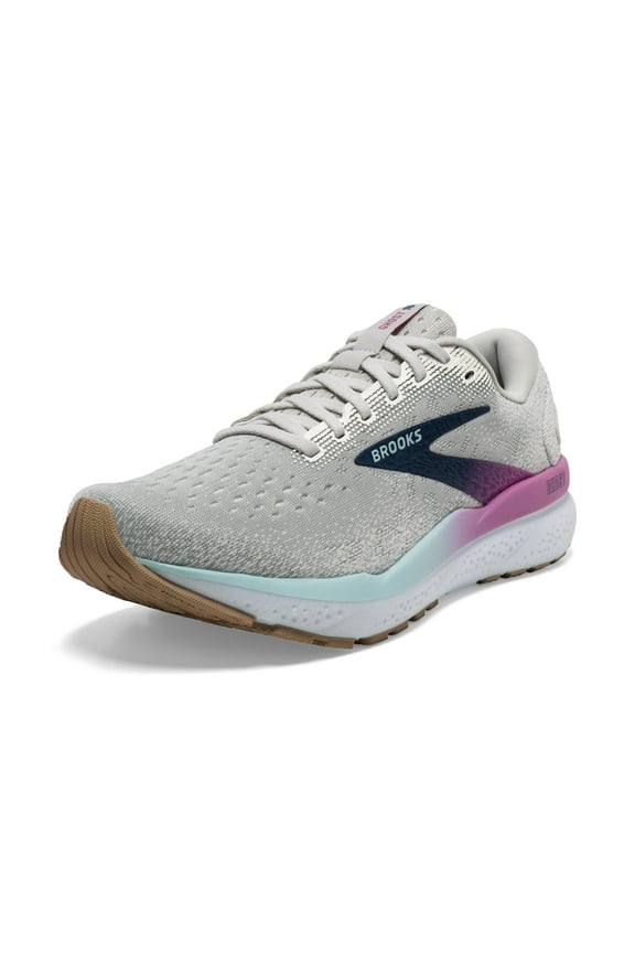 Women’s Ghost 16 Neutral Running Shoe - White/Grey/Estate Blue - 7 Medium