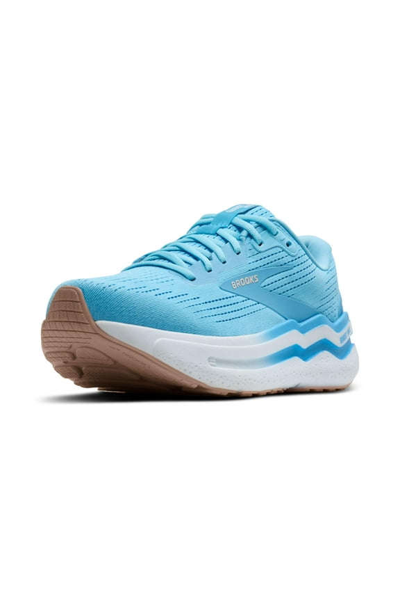 Womens Ghost Max 2 Neutral Running & Walking Shoe - Baltic Sea/Bonnie Blue/Peach - 7 Medium