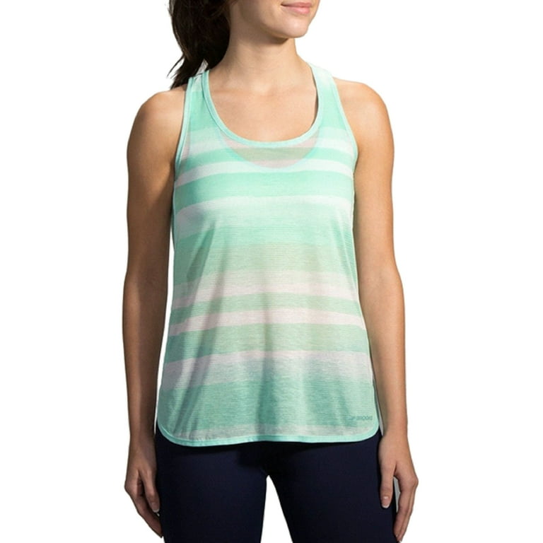 Brooks Women's Ghost Raceback Top Surf Scape Tank Large