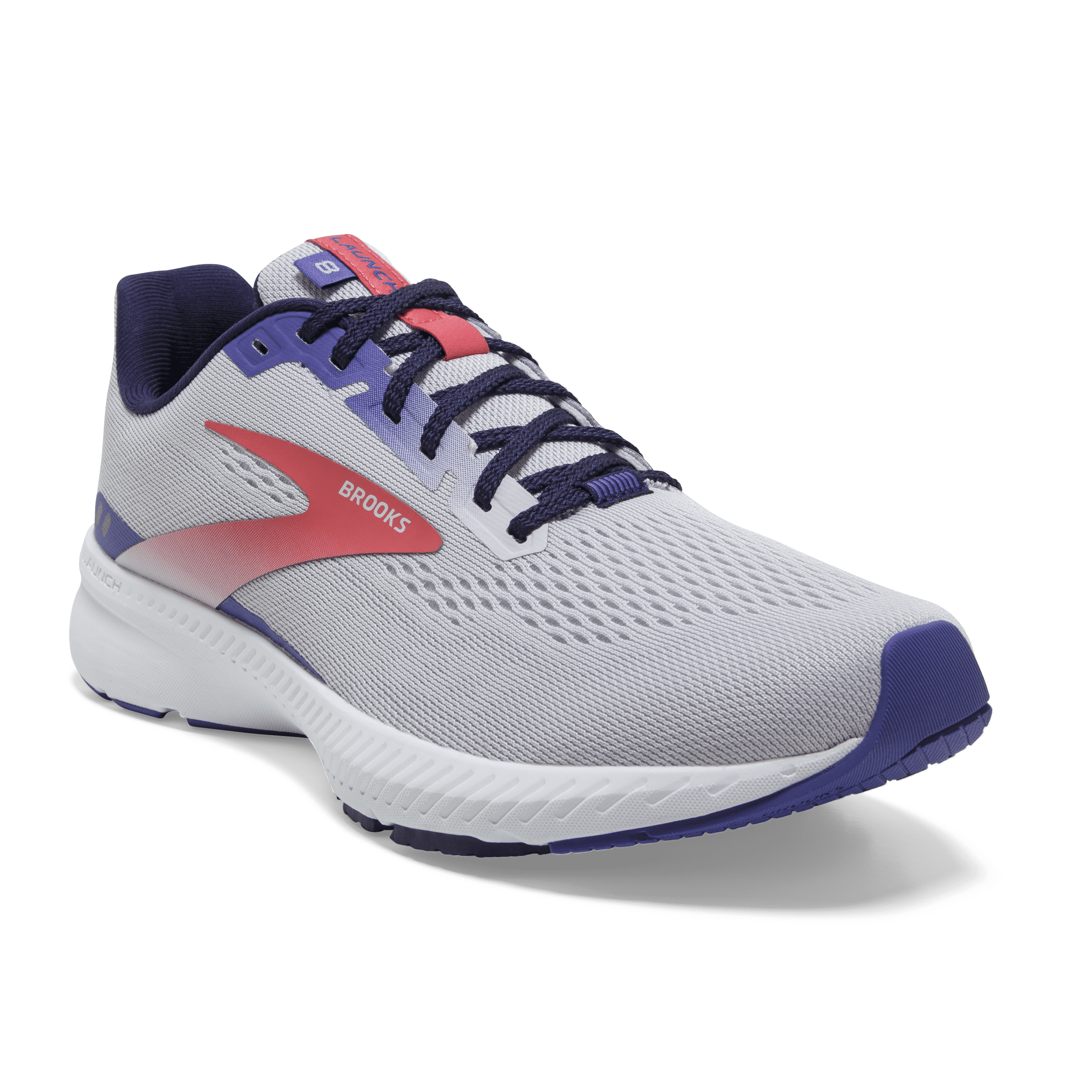 Brooks Launch 8 Ice Flow/Navy/Pink 8.5 B 